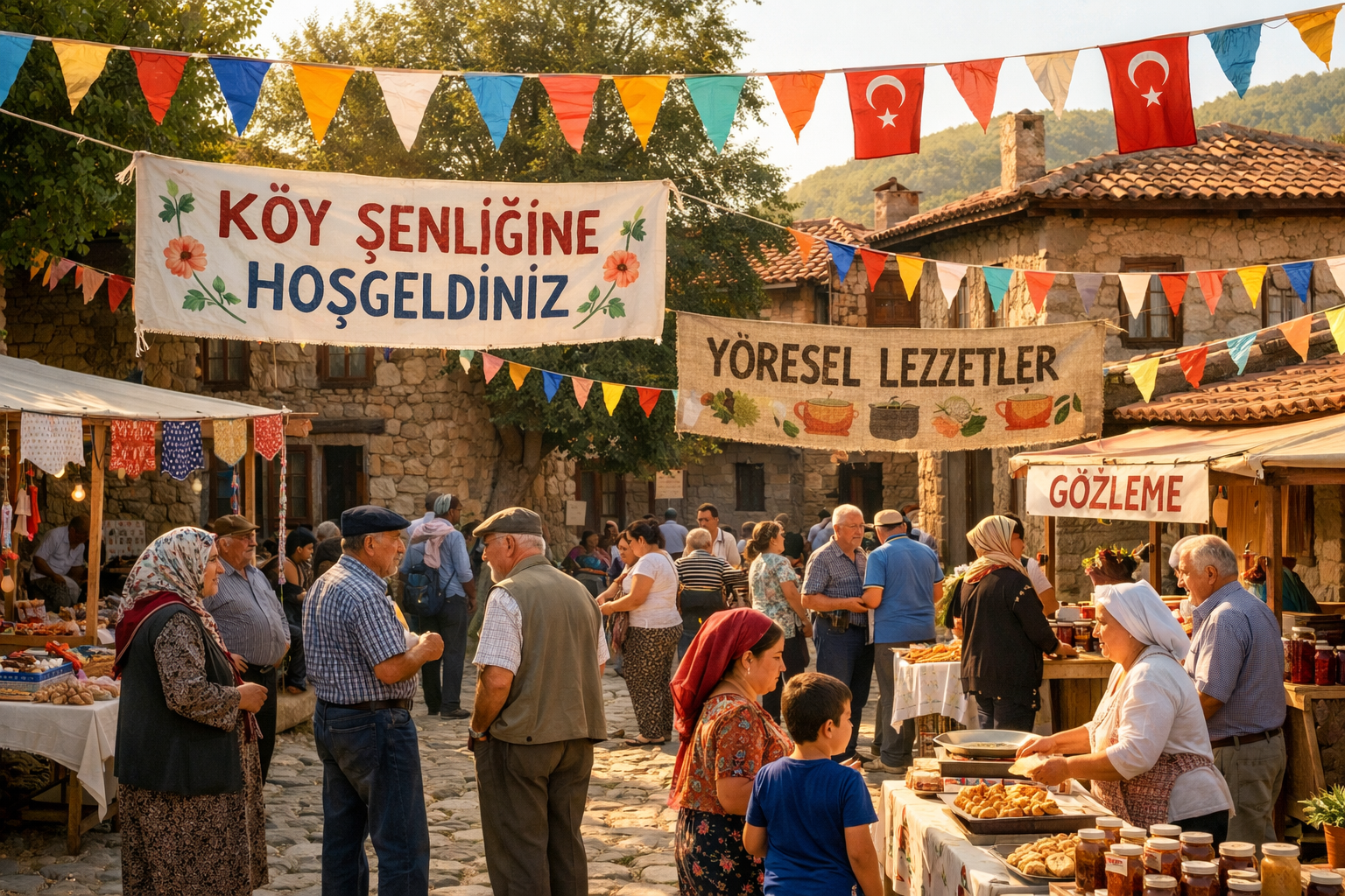 Turkiye'de bir yerel senlik alani